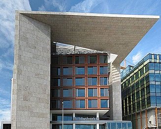 Außenansicht der Openbare Bibliotheek Amsterdam 