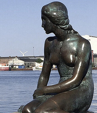 Das berühmte Wahrzeichen von Kopenhagen – Die kleine Meerjungfrau