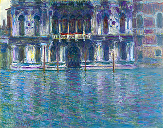 Gemälde Palazzo Contarini Polignac von Monet