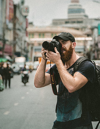 Photographer on the street
