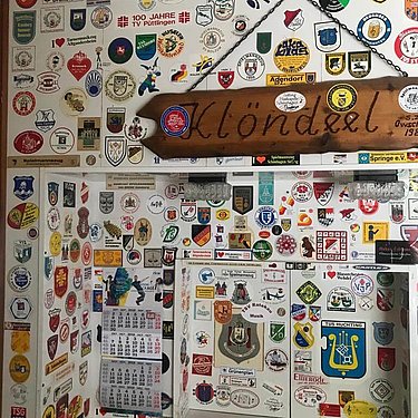 Day 38: many colorful stickers in a house in bodenburg