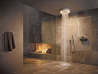 KEUCO ROYAL MIDAS shower light, Product, modern shower