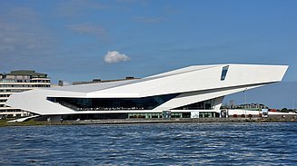 EYE Filmmuseum from the outside